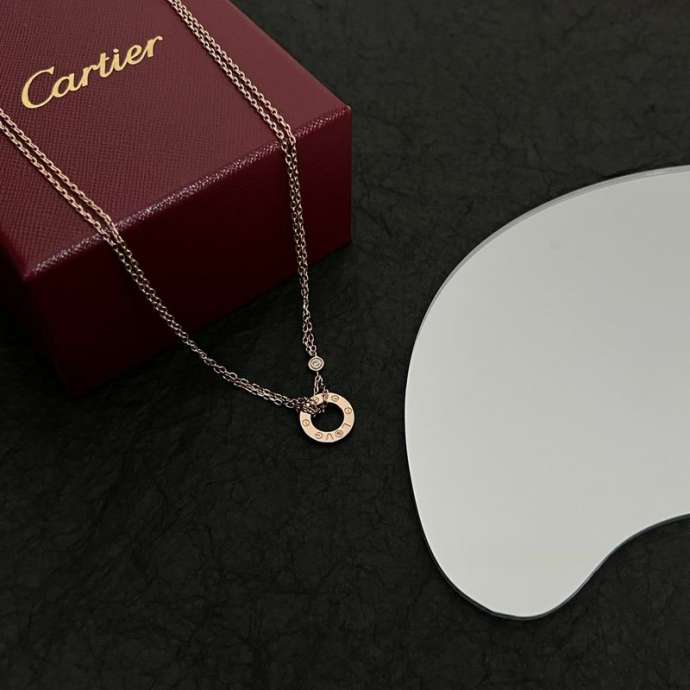 Cartier Necklace _SKUCartiernecklace3colors10lyx161478